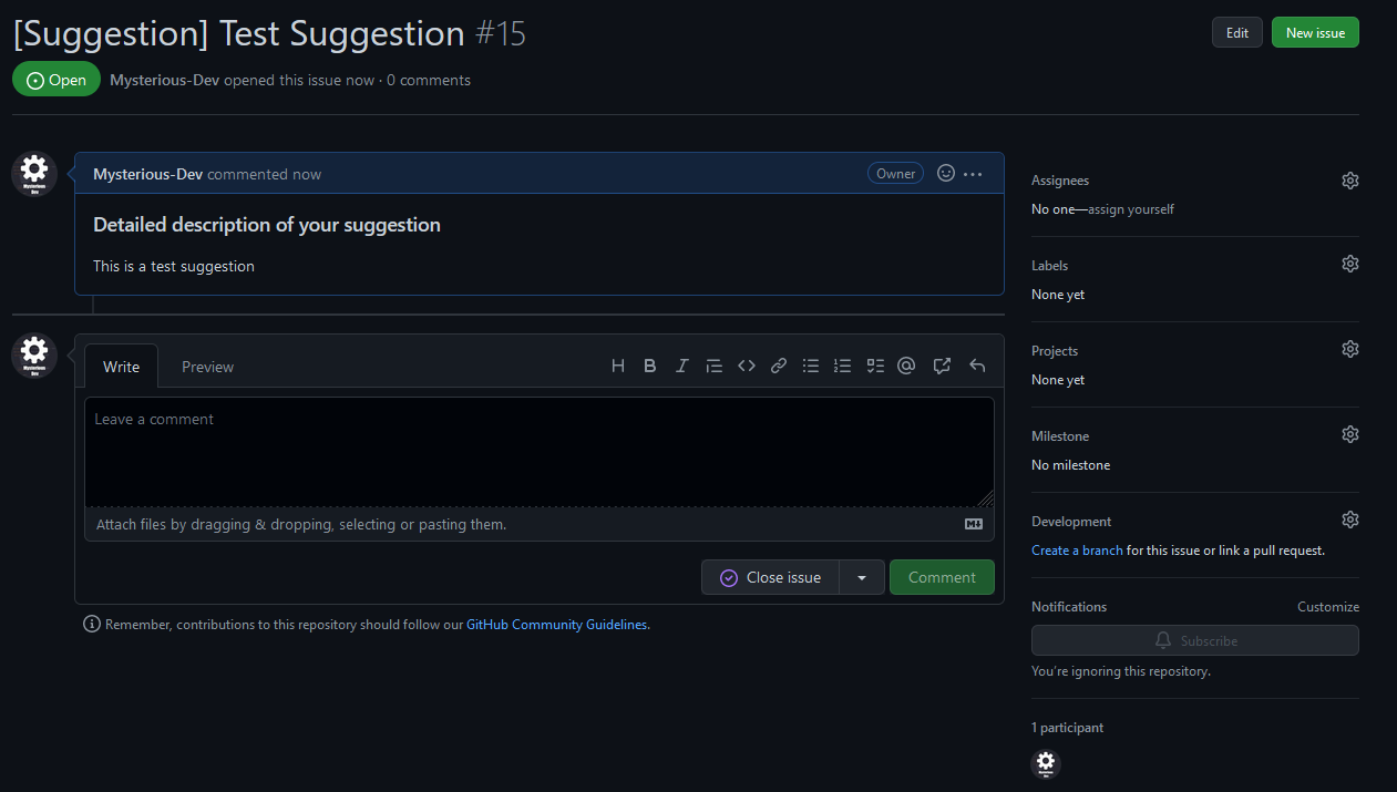 Migrate issue templates to forms by Mysterious-Dev · Pull Request #1619 ...