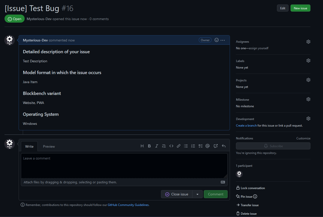 Migrate issue templates to forms by Mysterious-Dev · Pull Request #1619 ...