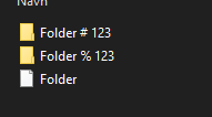 [BUG] Strange file created outside output folder that contains # symbol ...