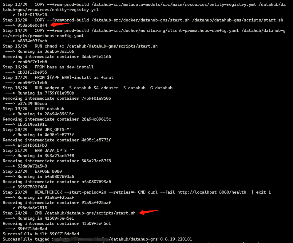 Docker package could not find start.sh · Issue #3818 · datahub-project ...