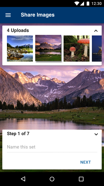 share activity - step 1