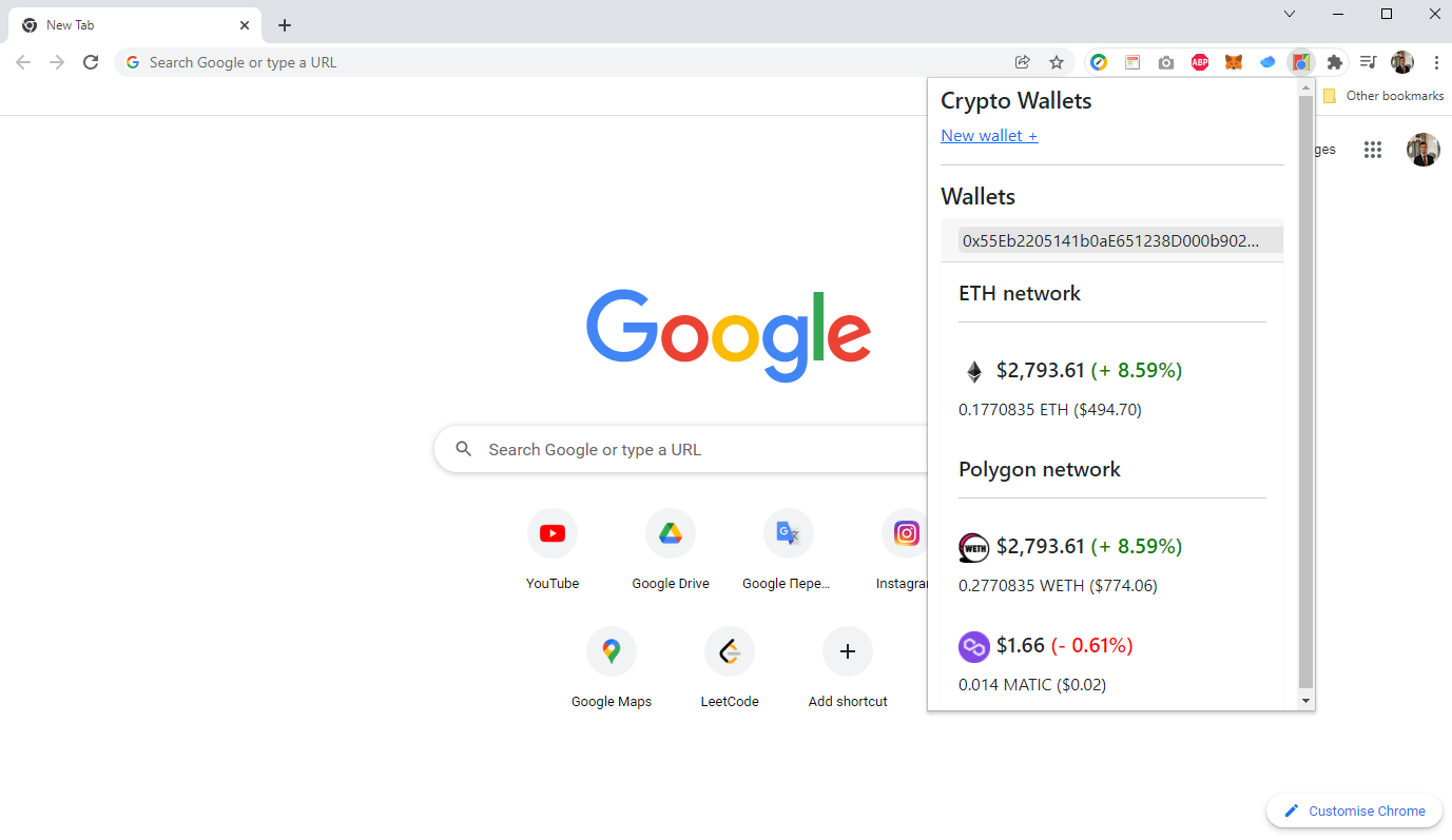 GitHub - SergeyBurik/crypto-wallets-extension