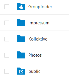 Folder icons_webif