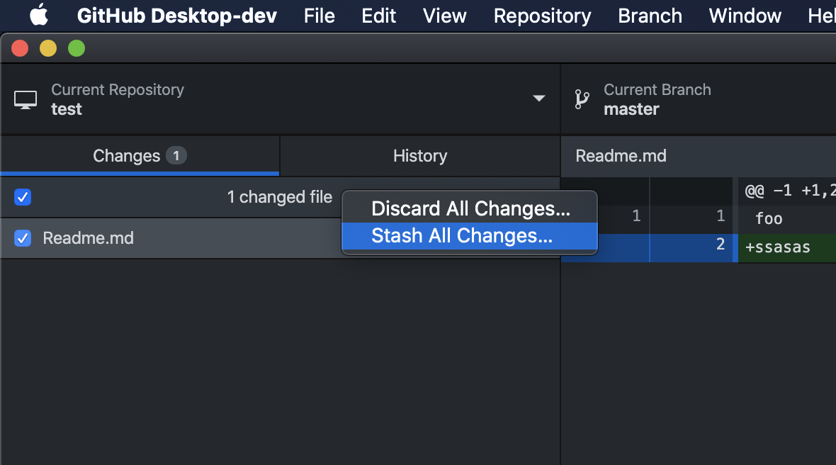 Allow users to stash changes without switching branches by rafeca