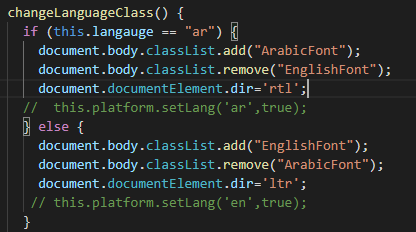 Ionic slides runtime rtl direction swiping issue on language change ...