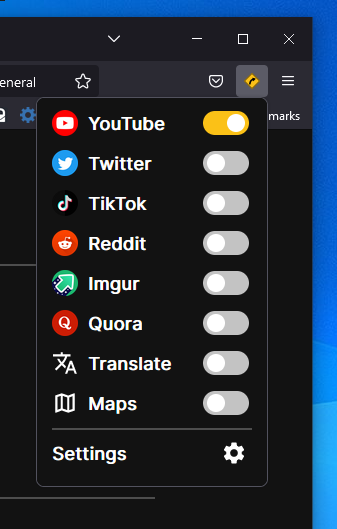Fonts and icons are far too big · Issue #571 · libredirect/browser ...