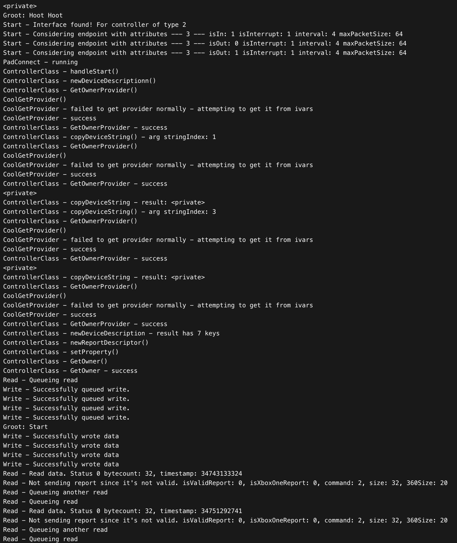 I tried to port this to DriverKit · Issue 1267 · 360Controller