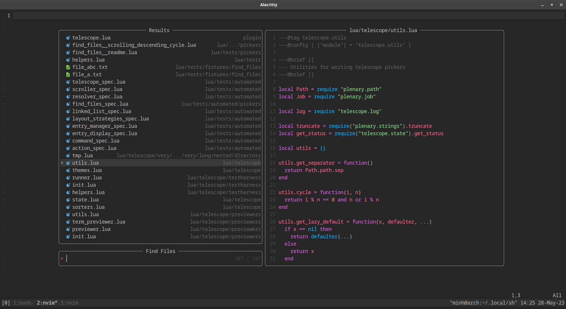 GitHub vhminh/bettertelescopebuiltins.nvim My opinionated