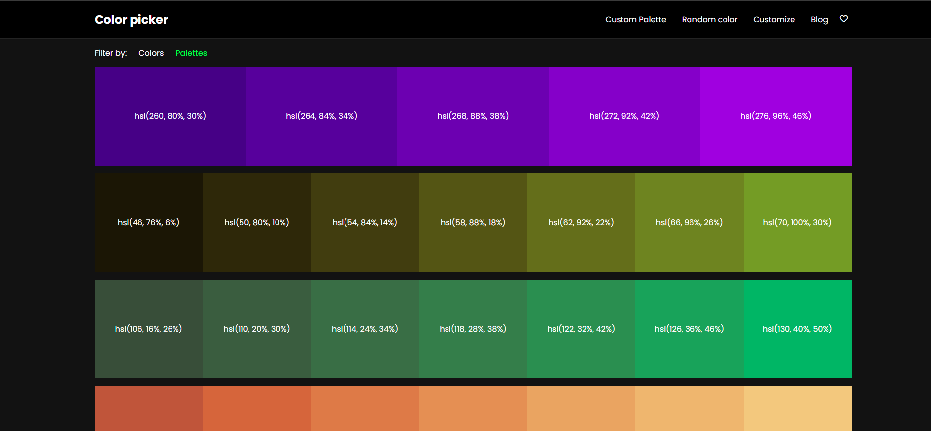 GitHub Kossin1337/Colorpickerpalettegenerator Custom React