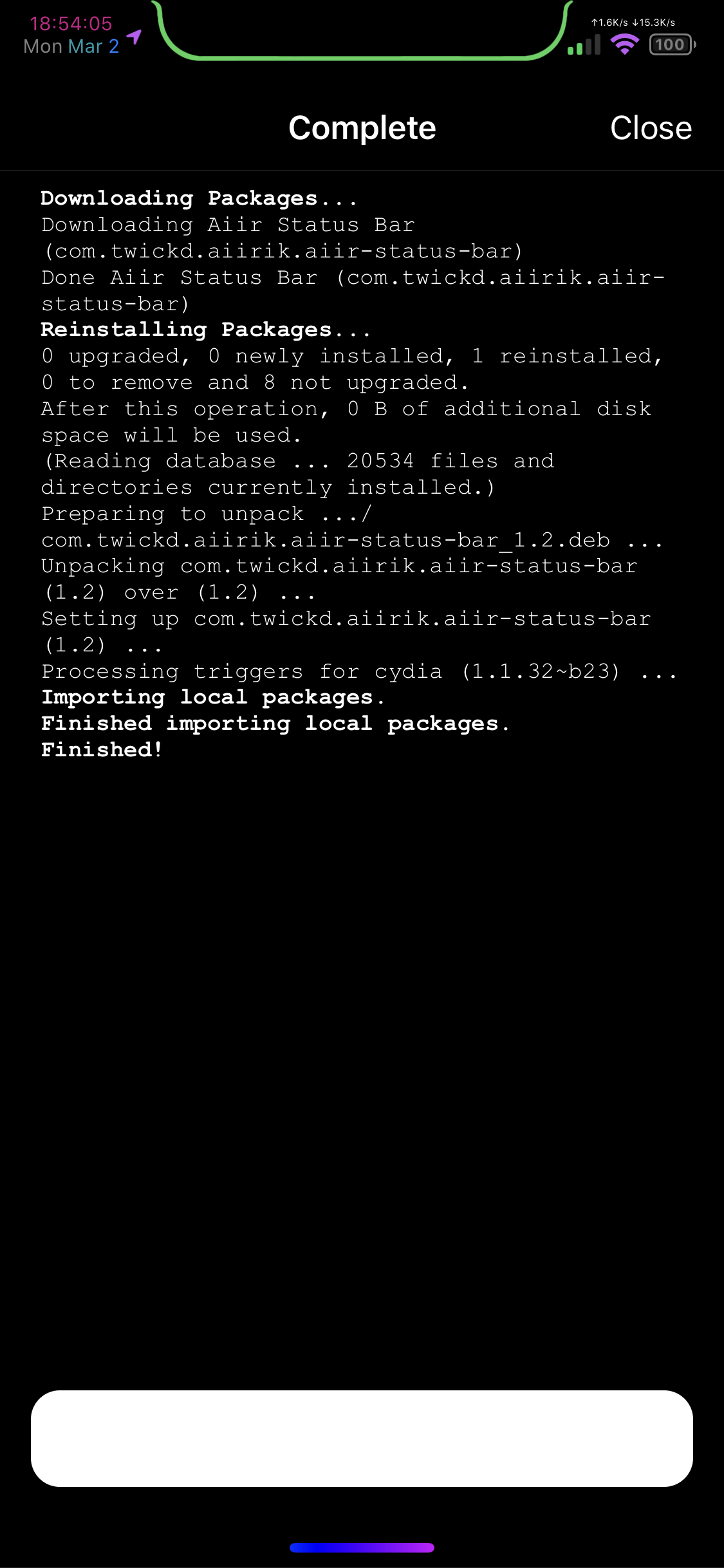 Done/Restart SpringBoard/Reboot button white-out · Issue #930 ...