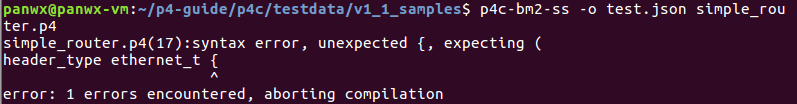 run"make -j4 check“，error occurs · Issue #1483 · p4lang/p4c · GitHub