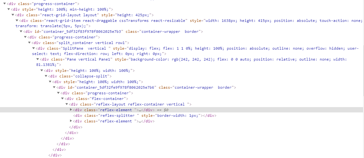 Horizontal container splitter drag not working on page load · Issue #27 ...