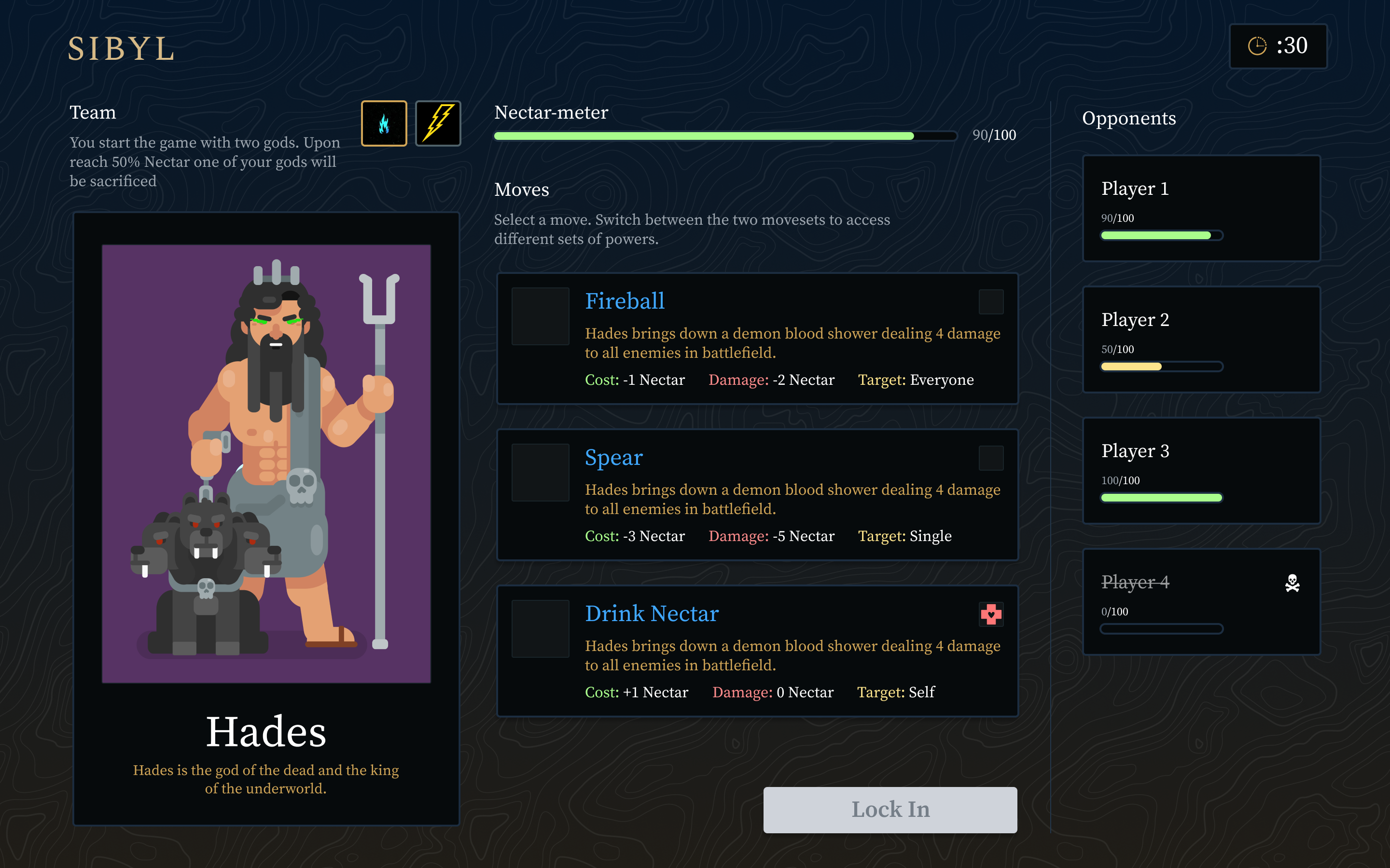 Battle Screen