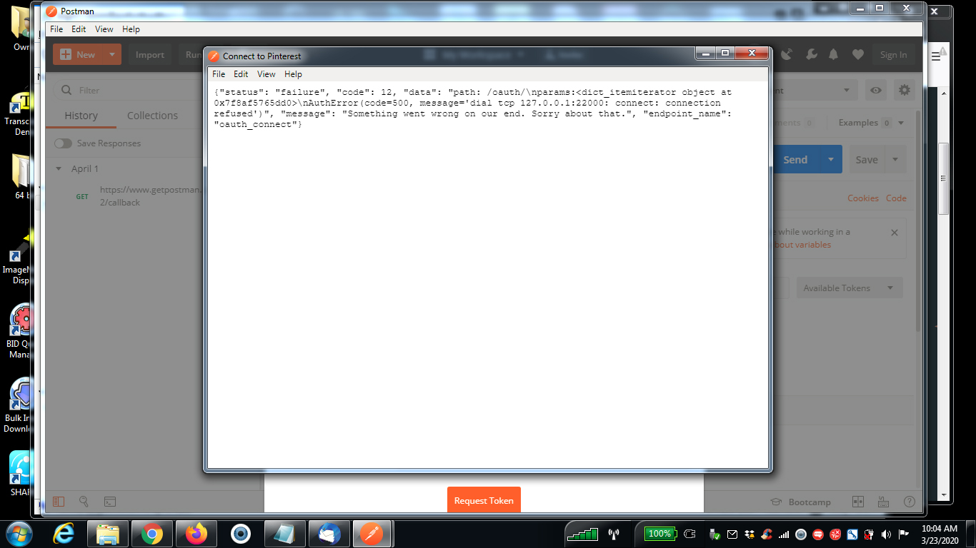 OAuth Request Authorization Code Not Working · Issue #8227 ...