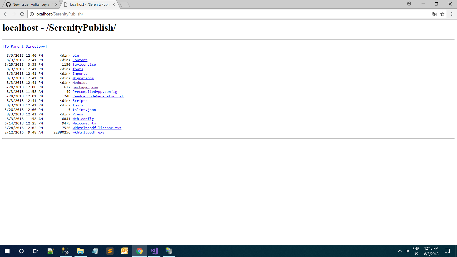to deploy serenity application to IISServer · Issue #3810 · serenity-is ...