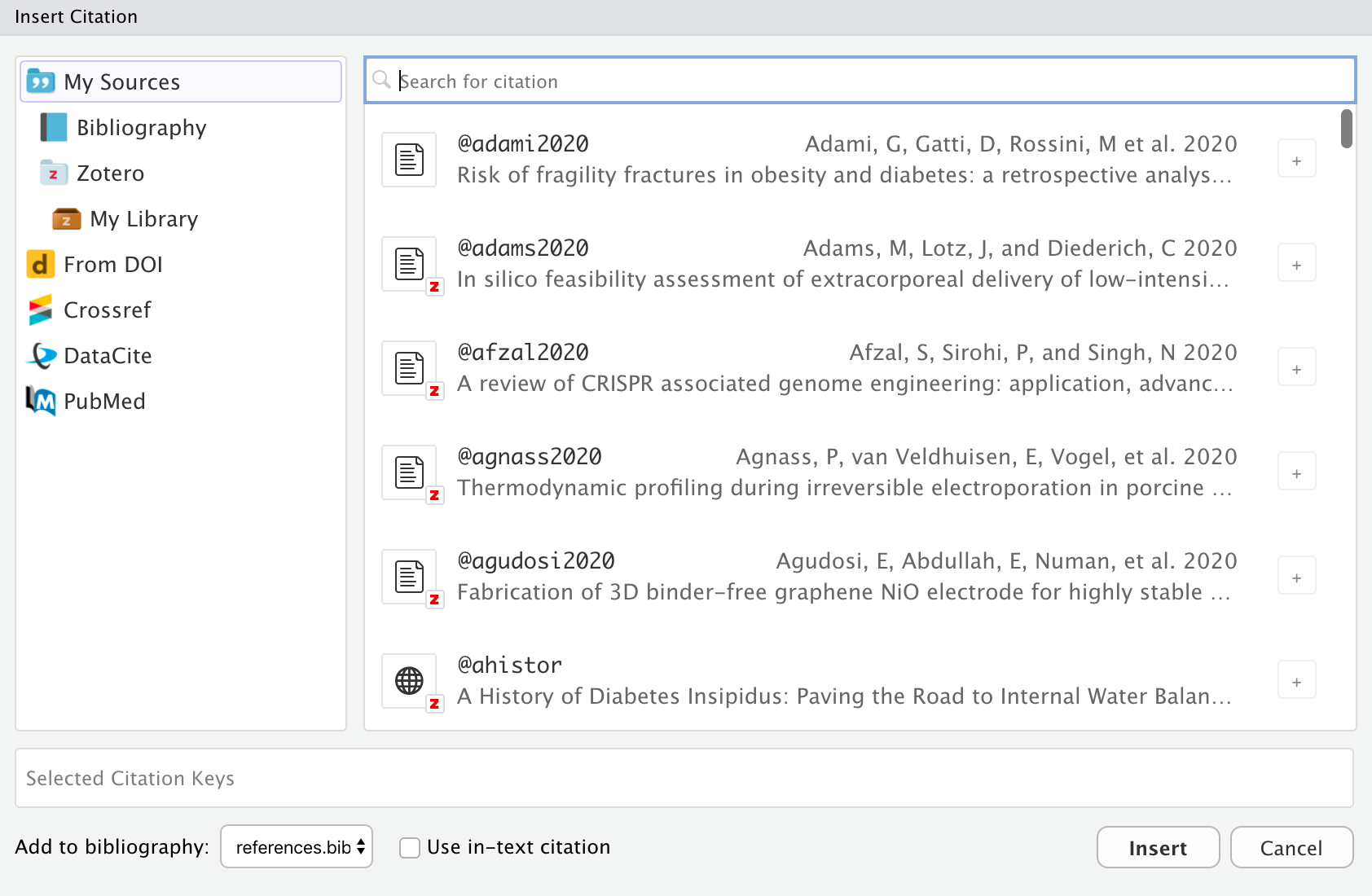 FR insert citations new (1.4) features in nonvisual mode · Issue