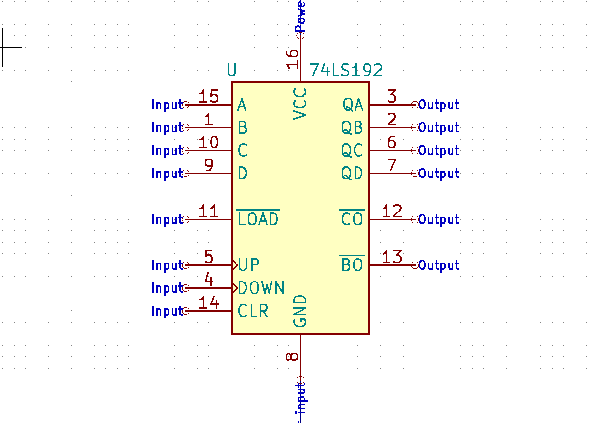 Fix 74LS192/193 (!2162) · Merge requests · KiCad / KiCad Libraries ...