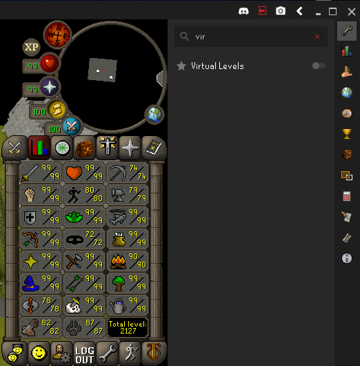 Toggle option for total level affected by virtual level · Issue #5878 ...