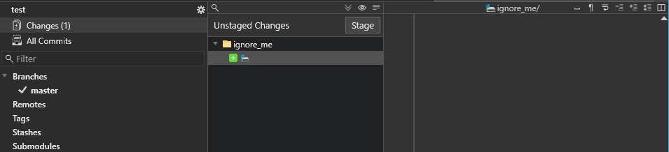 Fork not ignoring nested git repo despite .gitignore in place · Issue ...