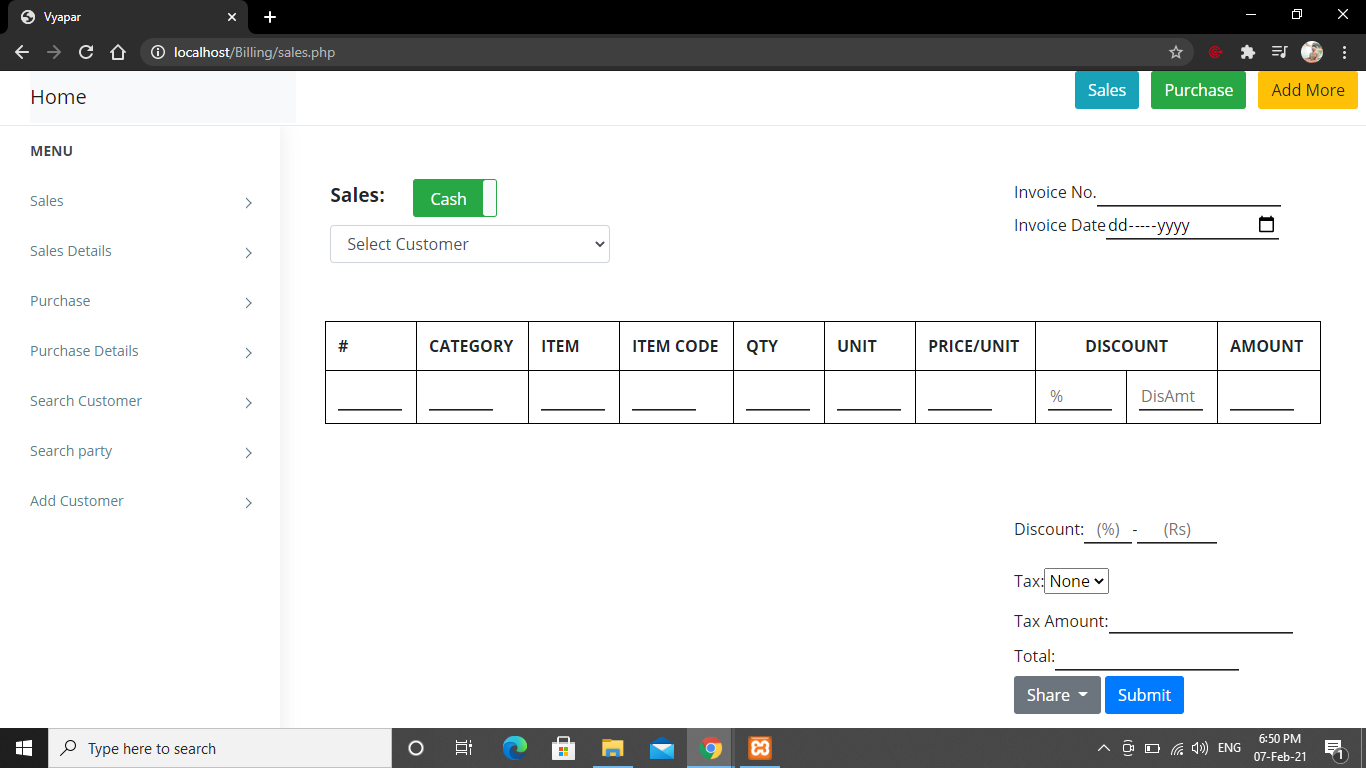 GitHub - tikasah84/simple-billing: A simple billing and record keeping ...