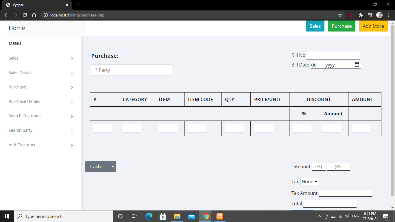 GitHub - tikasah84/simple-billing: A simple billing and record keeping ...