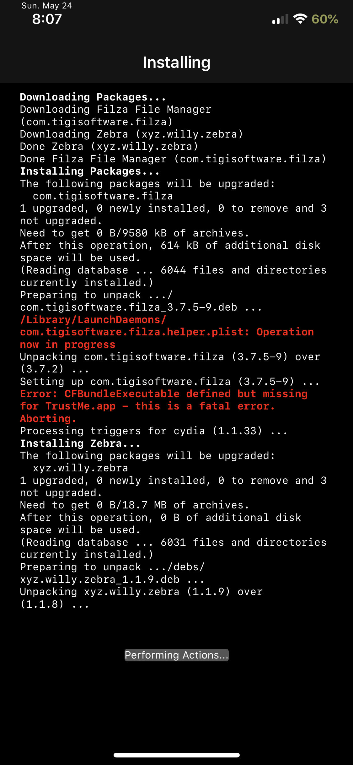 cfbundleexecutable defined but missing for trustme app · Issue #1285 ...