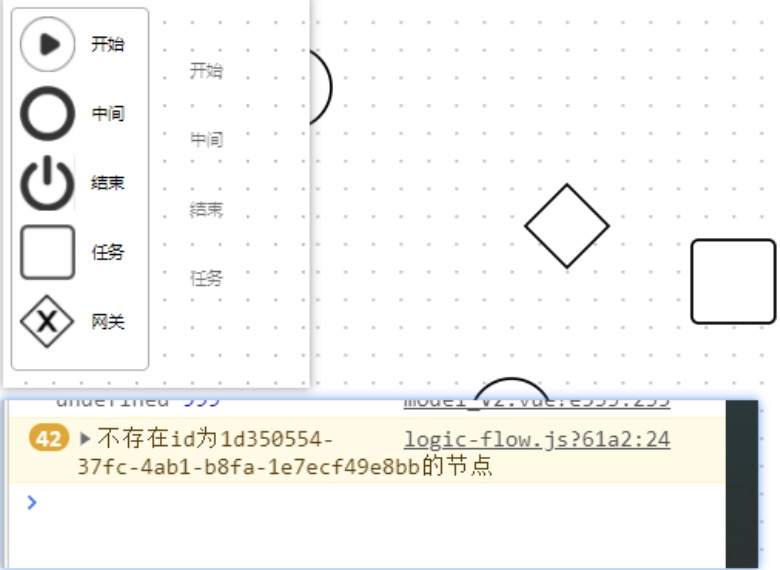 【微信群】拖拽添加节点报错“不存在id为xx的节点” · Issue #185 · didi/LogicFlow · GitHub