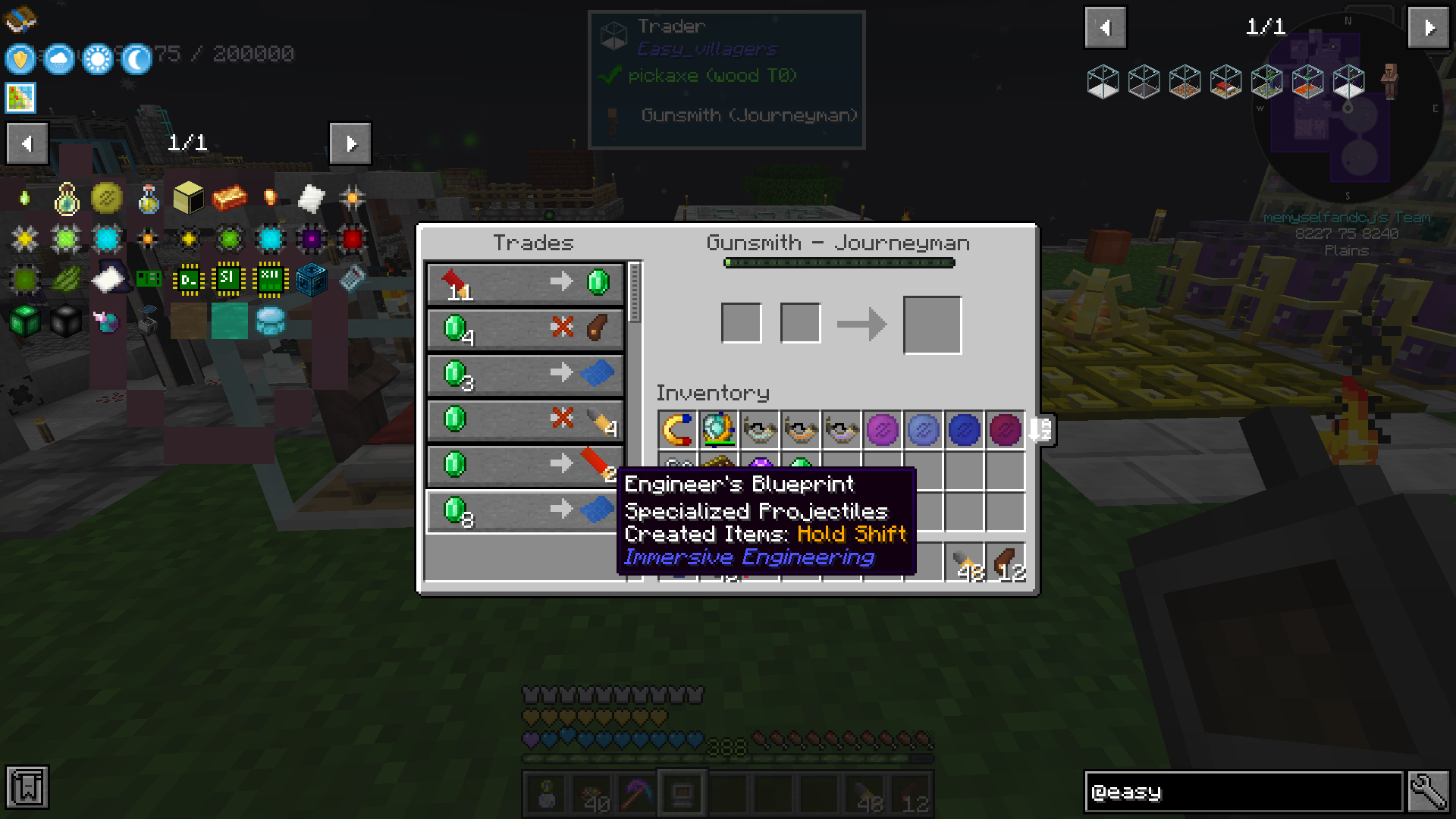 specialised projectiles blueprint immersive engineering · Issue 375