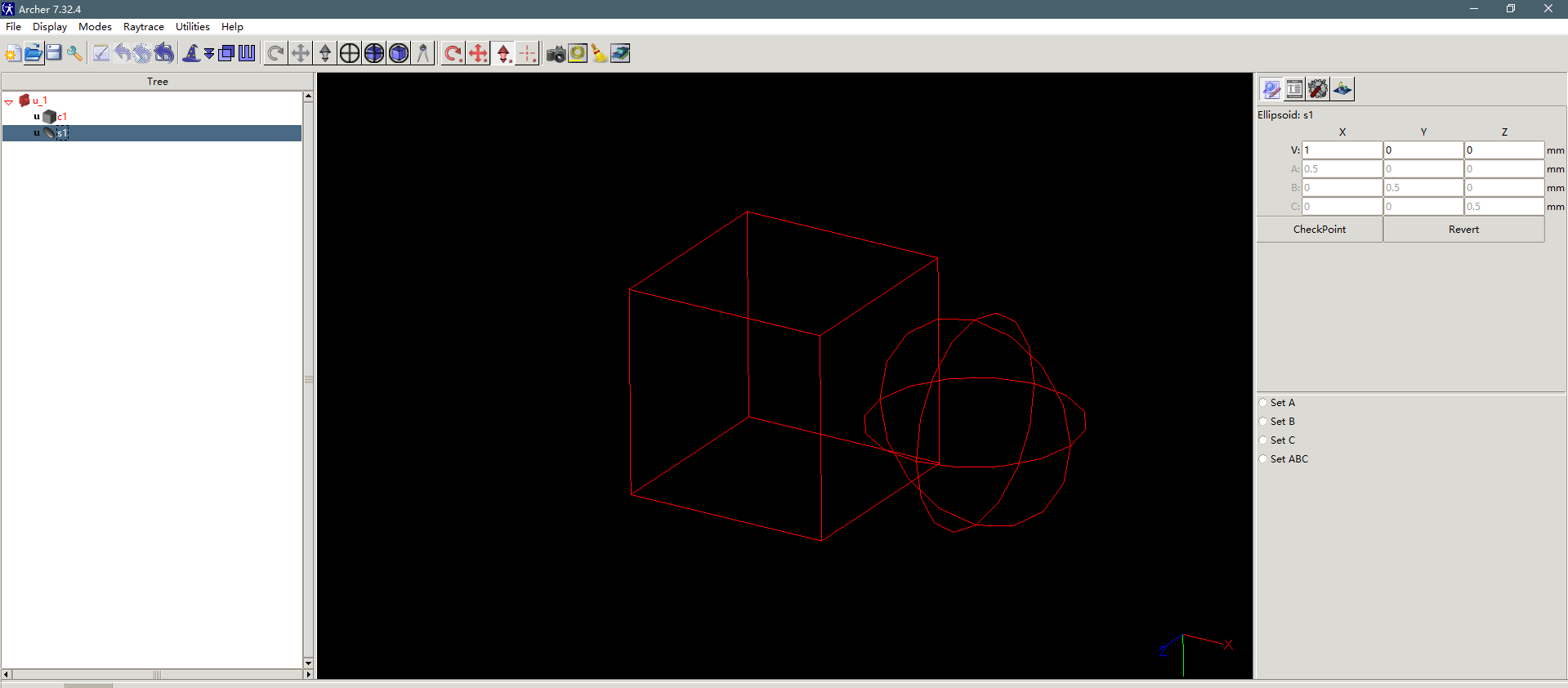 Display error while doing a boolean operation in archer · Issue #31 ...