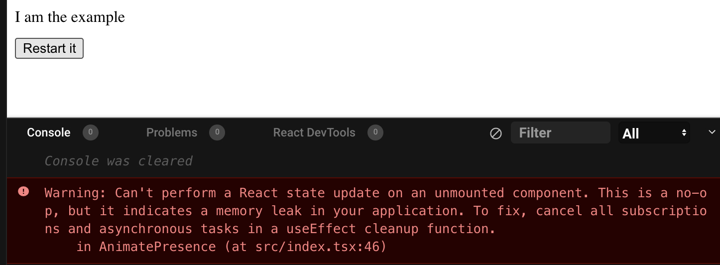[BUG] Possible Memory Leak with AnimatePresence? · Issue #625 ...