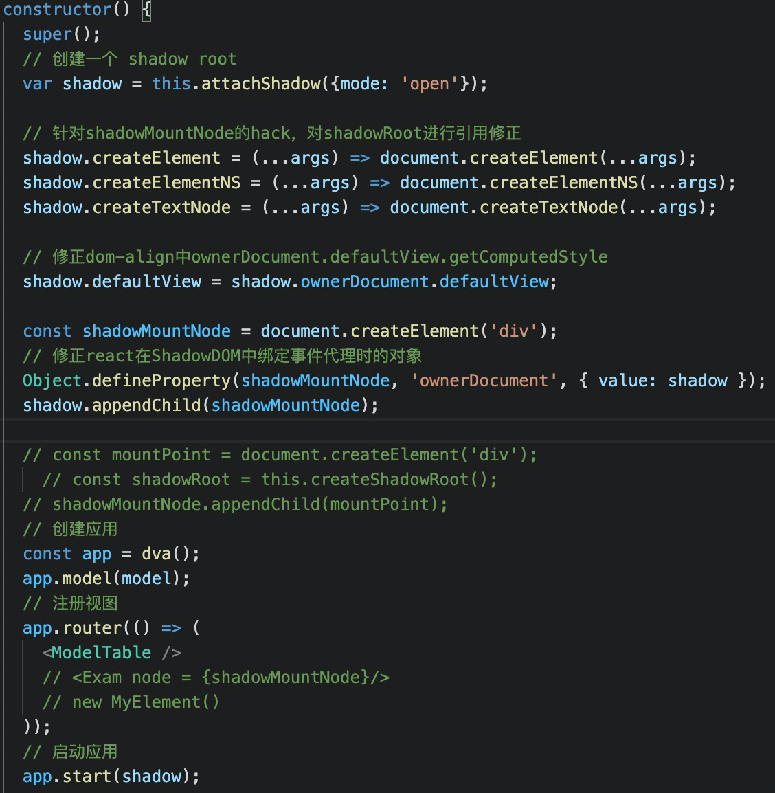 antd样式在shadowDom中不显示 (The style of antd is not displayed in shadowDom ...