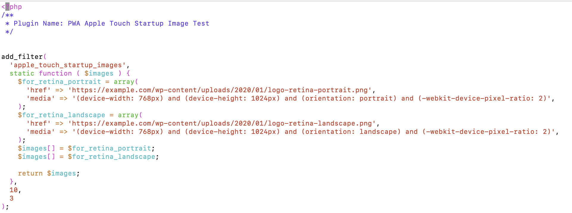 Make apple-touch-startup-image link tags filterable · Issue #586 ...
