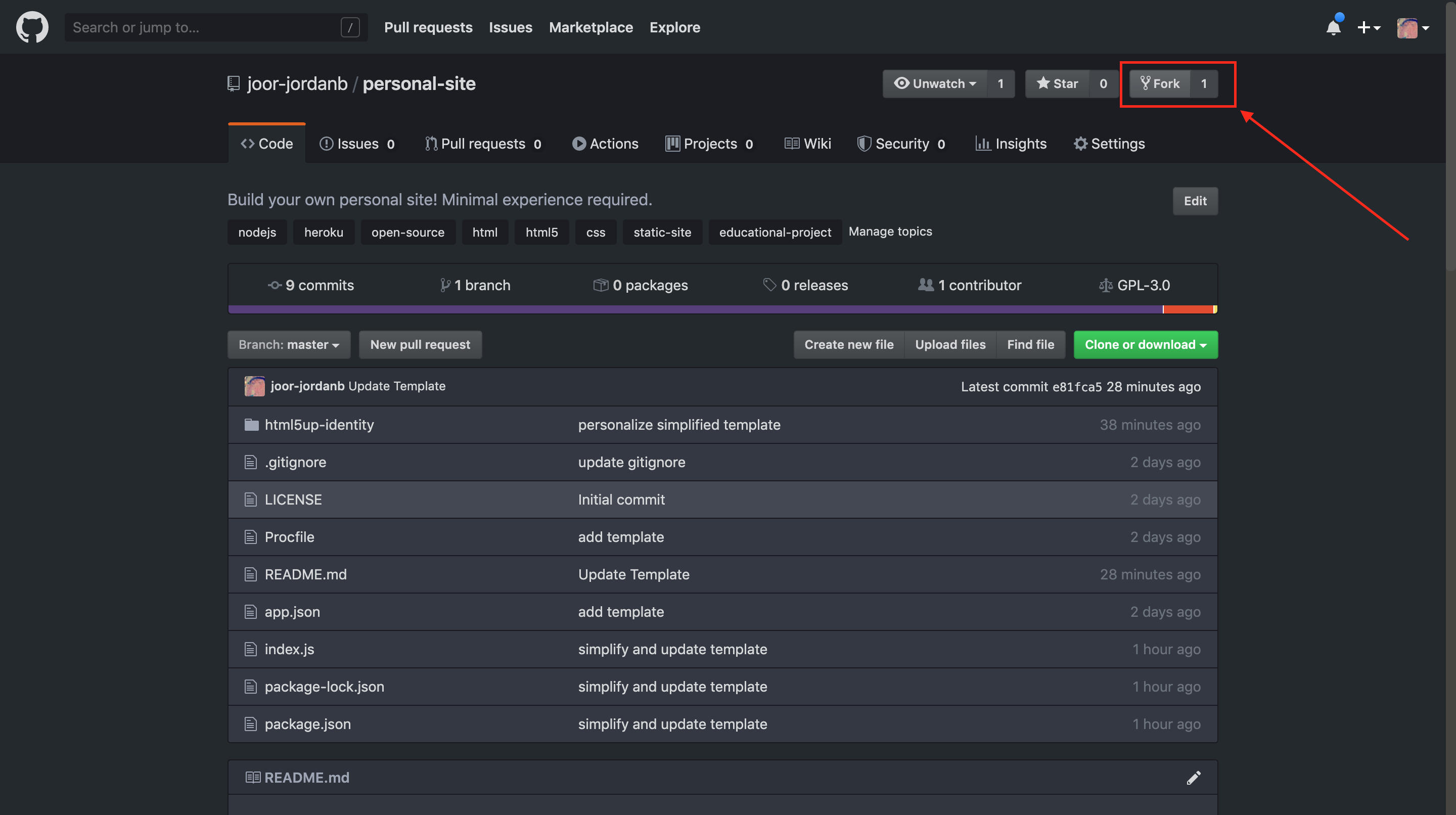 GitHub - jordo-buzz/personal-site: Build your own personal site ...