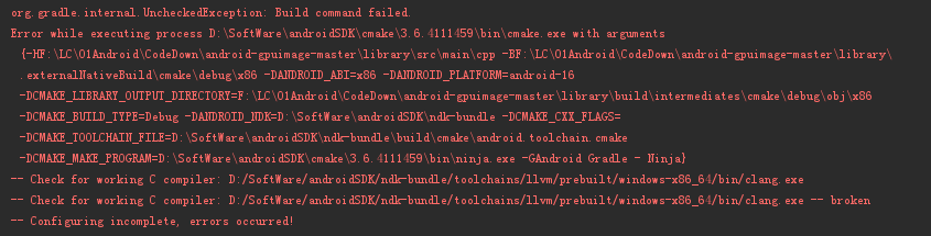 CMake toolchain issue in Android Studio 3.1.2 · Issue #854 · android ...