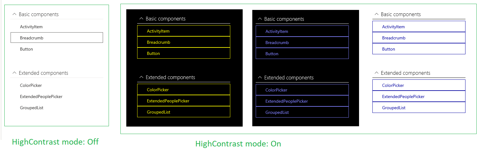 Nav control focus invisible in high contrast mode · Issue #9724 ...