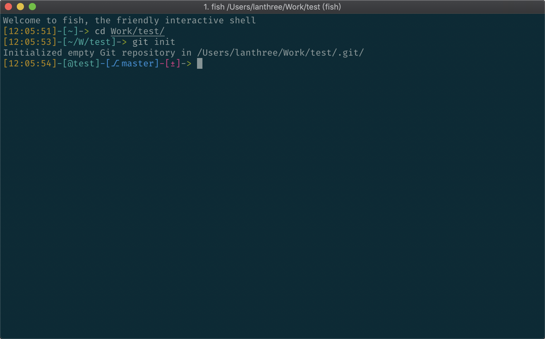 git init bug? · Issue #9 · oh-my-fish/theme-chain · GitHub