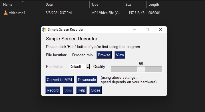 GitHub - superzeldalink/simple-screen-recorder