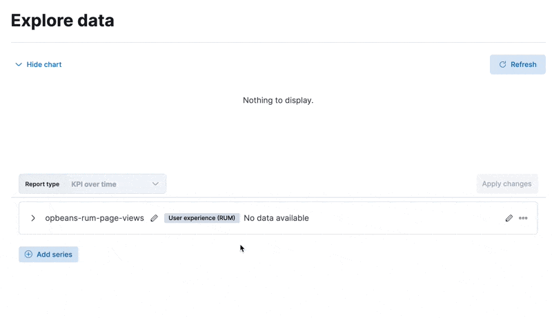 [UX] Exploratory View: Cannot fetch APM RUM data in remote cluster ...