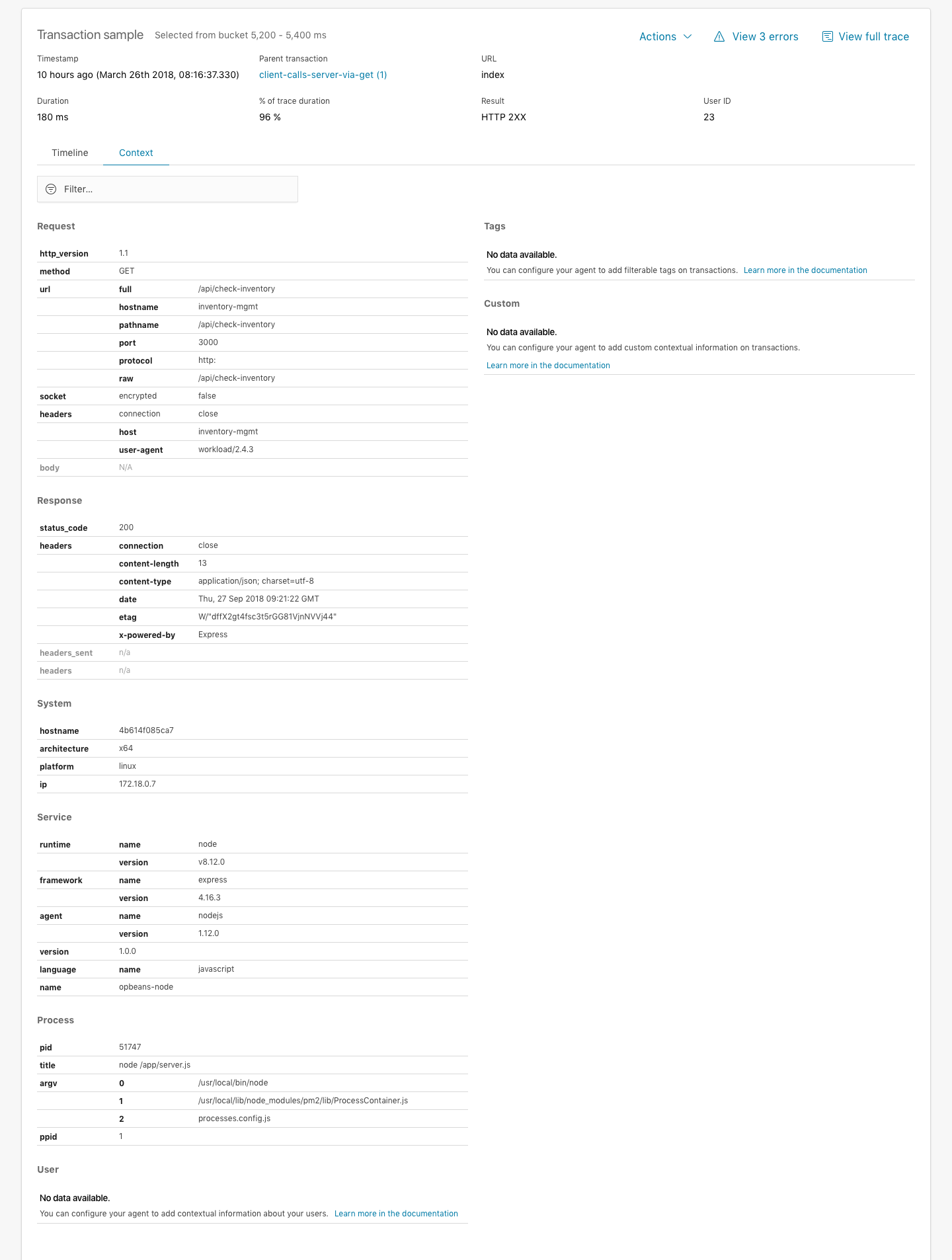 01 dt - transaction detail - context show all