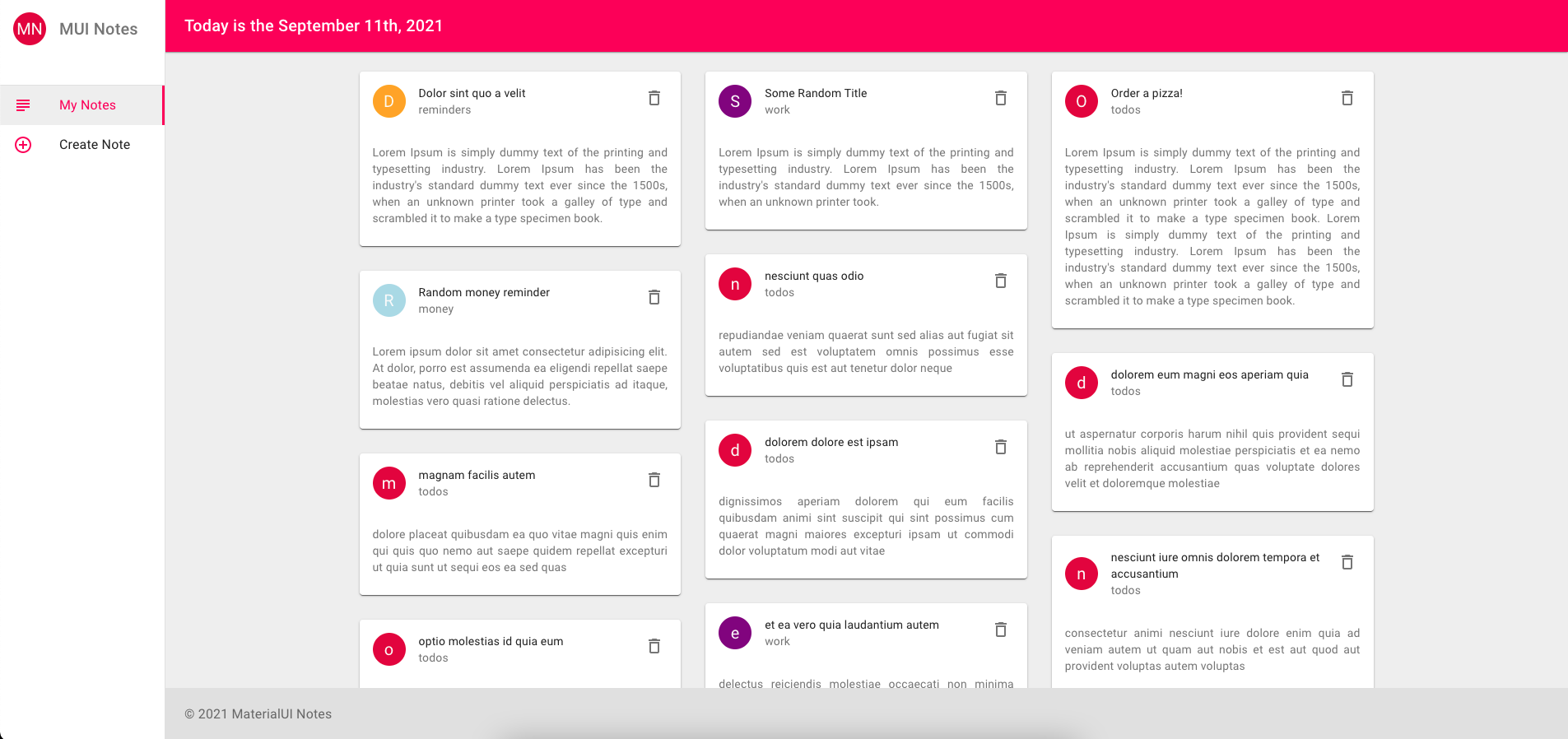 GitHub - tirmazi2/MaterialUI-Notes: A note keeping app built with ...
