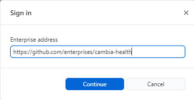 Unable to connect to enterprise via GitHub Desktop · Issue #15315 ...