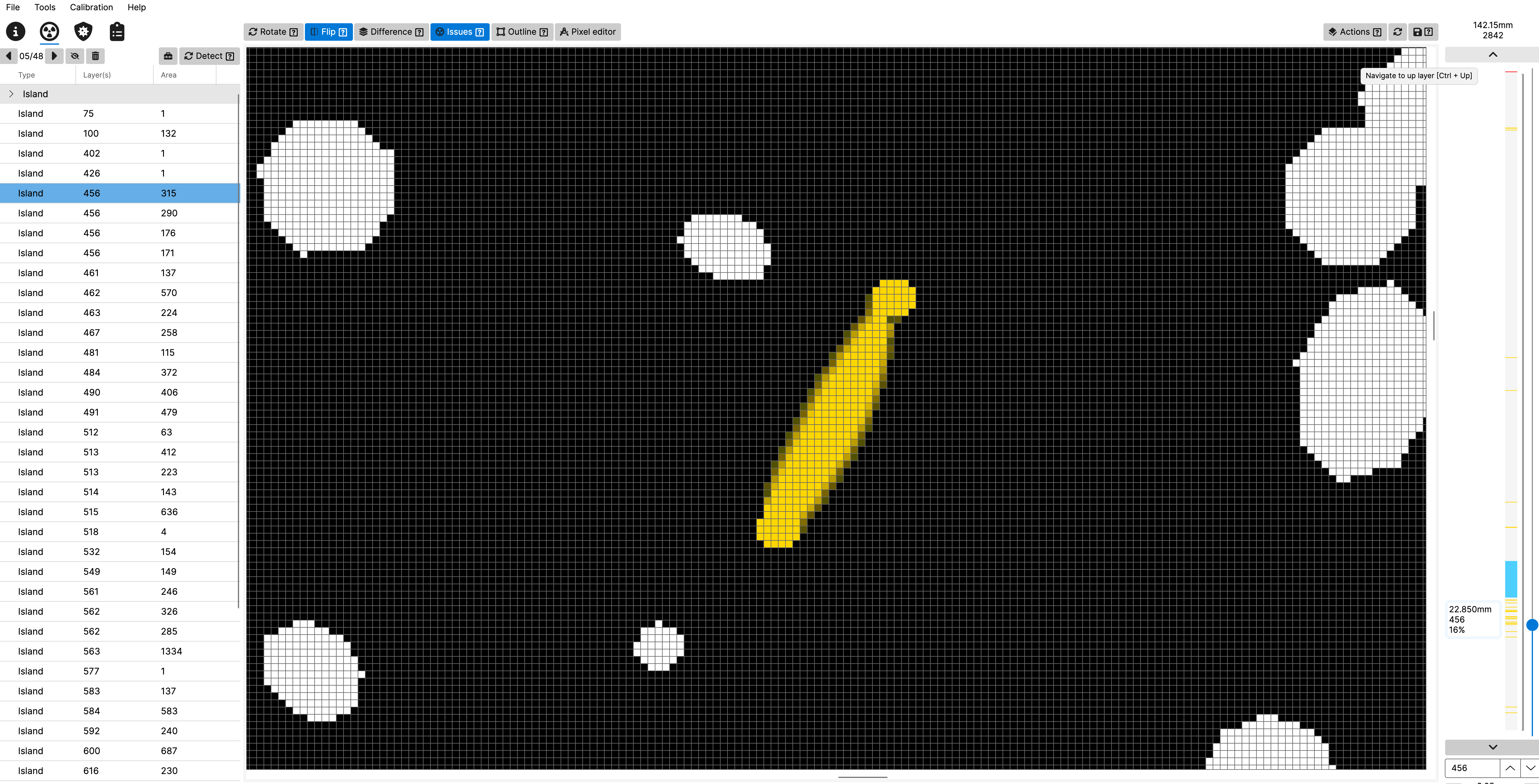 [BUG] 3.7.2 nonexistent islands · Issue #591 · sn4k3/UVtools · GitHub
