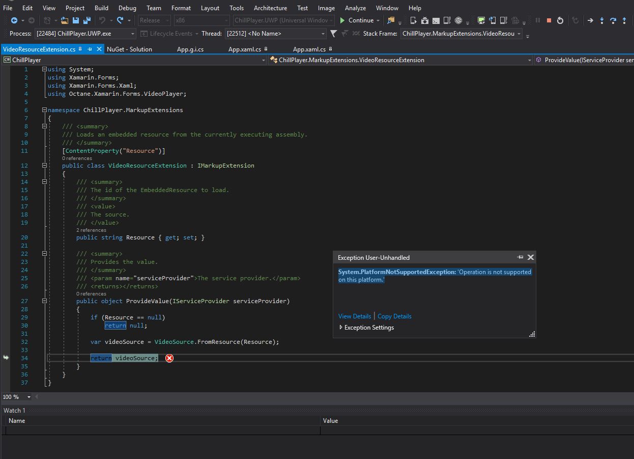 Doesn't run in release mode · Issue #137 · adamfisher/Xamarin.Forms ...