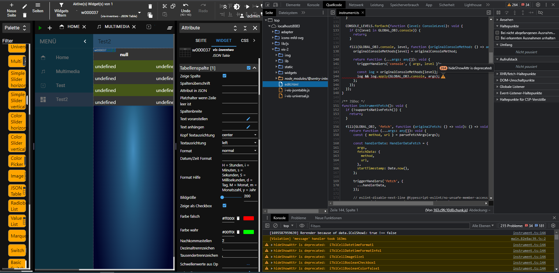 JSON Table undefined · Issue #603 · inventwo/ioBroker.vis-inventwo · GitHub
