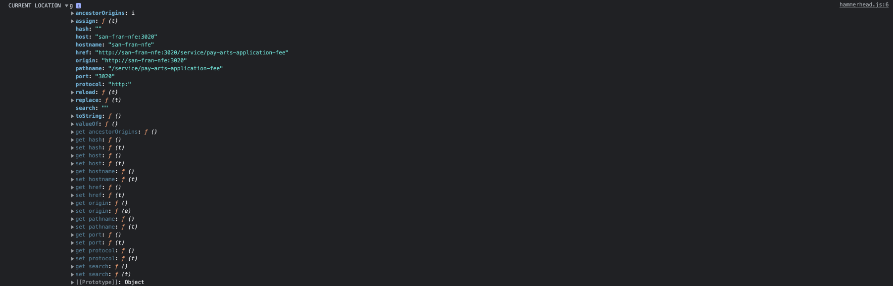 Tests fail due to window.location object containing URLs from testcafe ...
