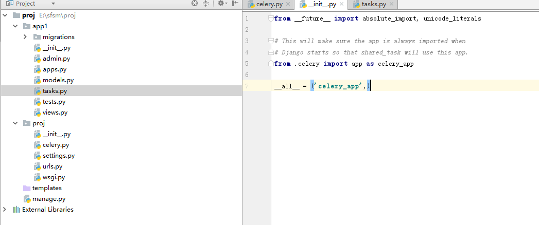 TypeError: autodiscover_tasks() takes at least 2 arguments (1 given ...