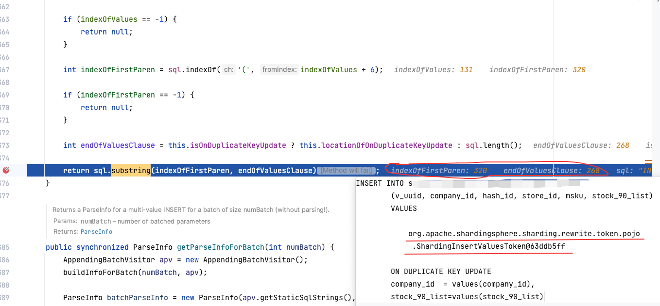 The generated sql contains ShardingInsertValuesToken · Issue #24659 ...