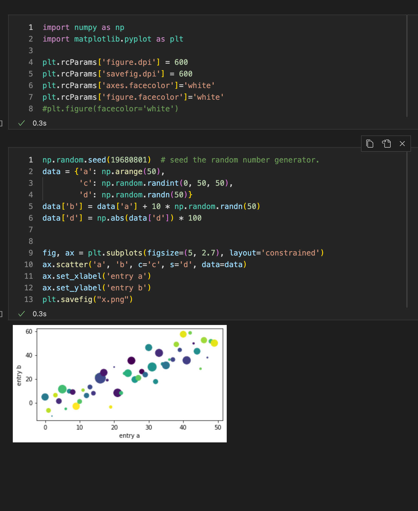 Plot settings are not applied in the first run, but works in the ...