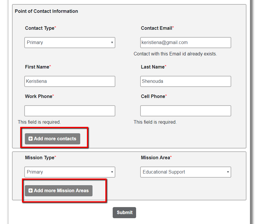 Community Partner Form · Issue #558 · uno-isqa-8950/uno-cpi · GitHub