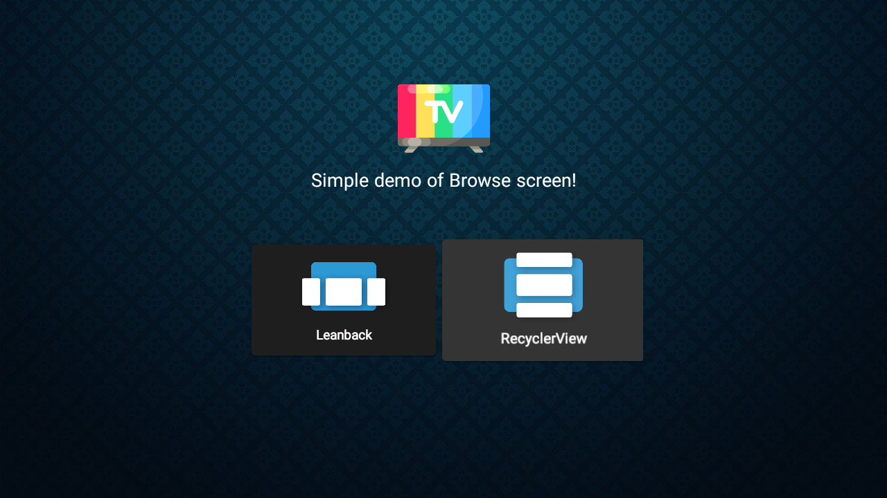 GitHub - Montazar1375/FireTv-Demo: simple app for texting android tv ...